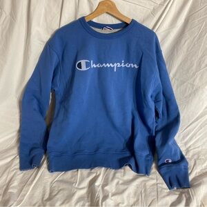 Champion Blue Athletic Sweatshirt